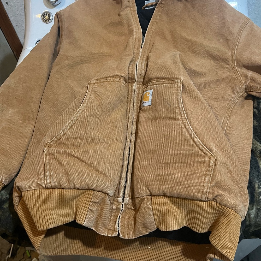 Carhartt Kids Brown Puffer Jacket